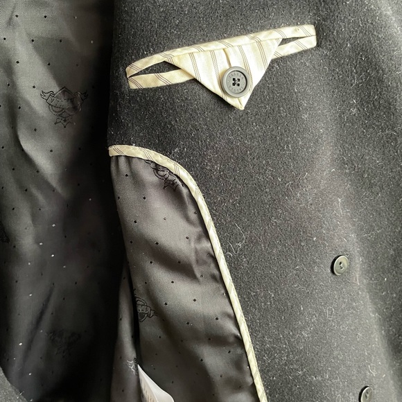 Aritzia TALULA Double Breasted Bomber Wool Jacket - Picture 5 of 10